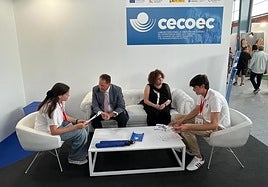 Félix Baragaño y Marta del Arco, encuestados para Cecoec.