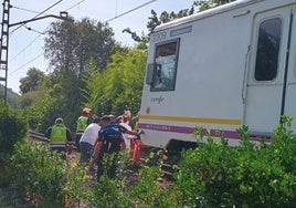 el herido fue rescatado por bomberos y trasladado al HUCA con pronóstico reservado