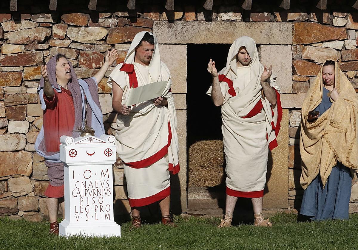 Verano de romanos. La Antigua Roma 'revive' en los museos arqueológicos de Gijón.