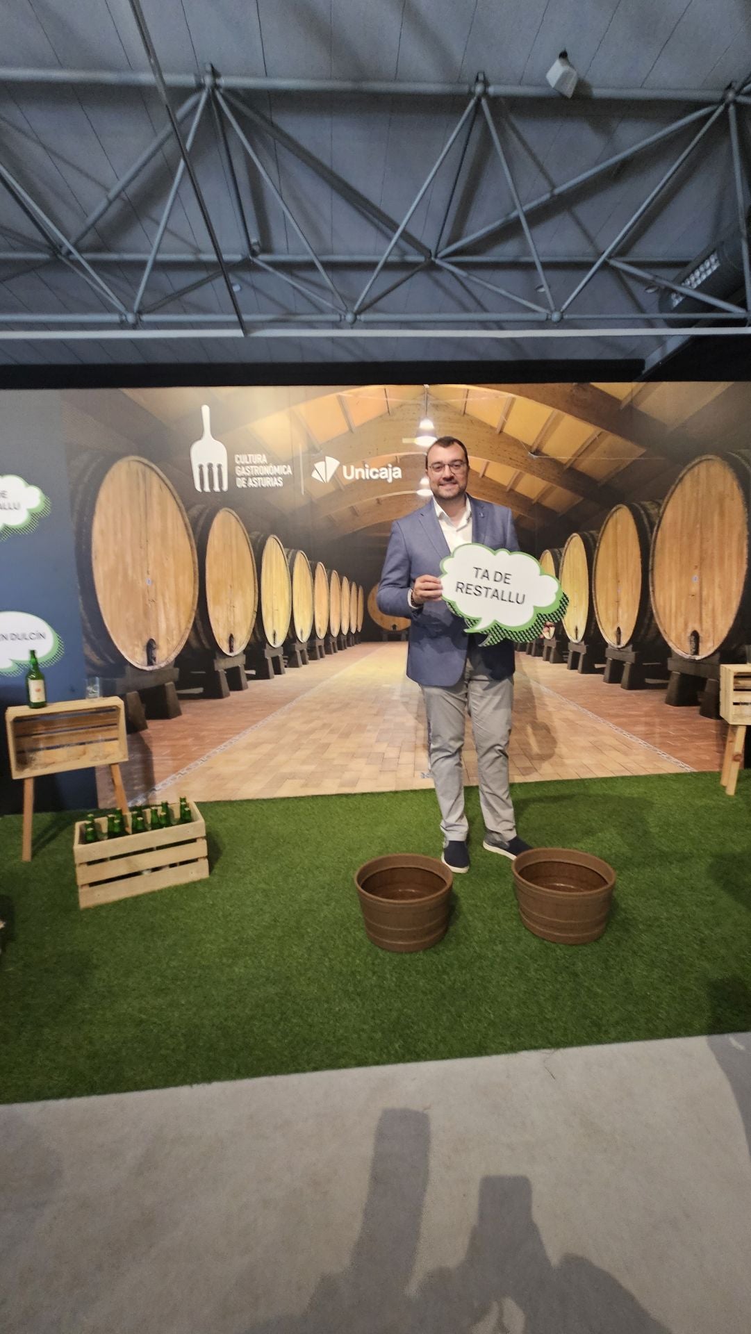 Las fotos que deja la visita de Adrián Barbón a la Feria de Muestras de Asturias