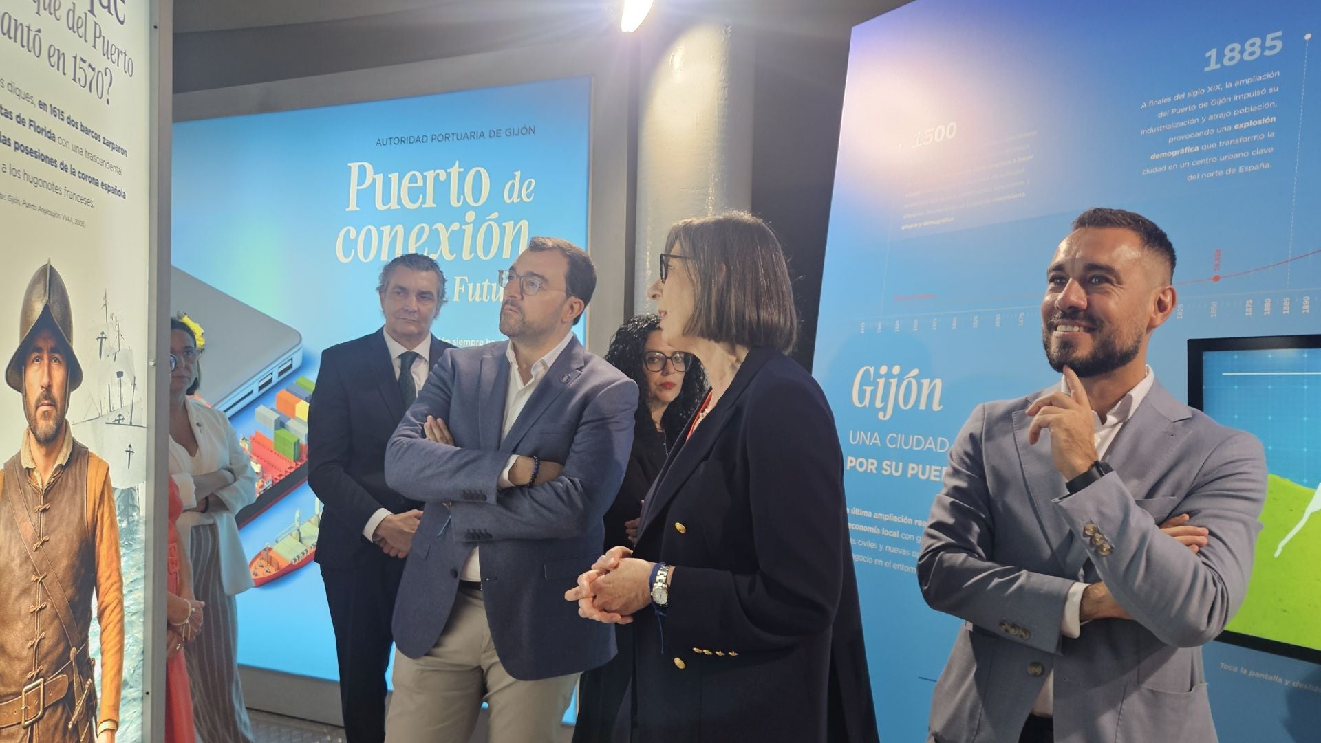 Las fotos que deja la visita de Adrián Barbón a la Feria de Muestras de Asturias