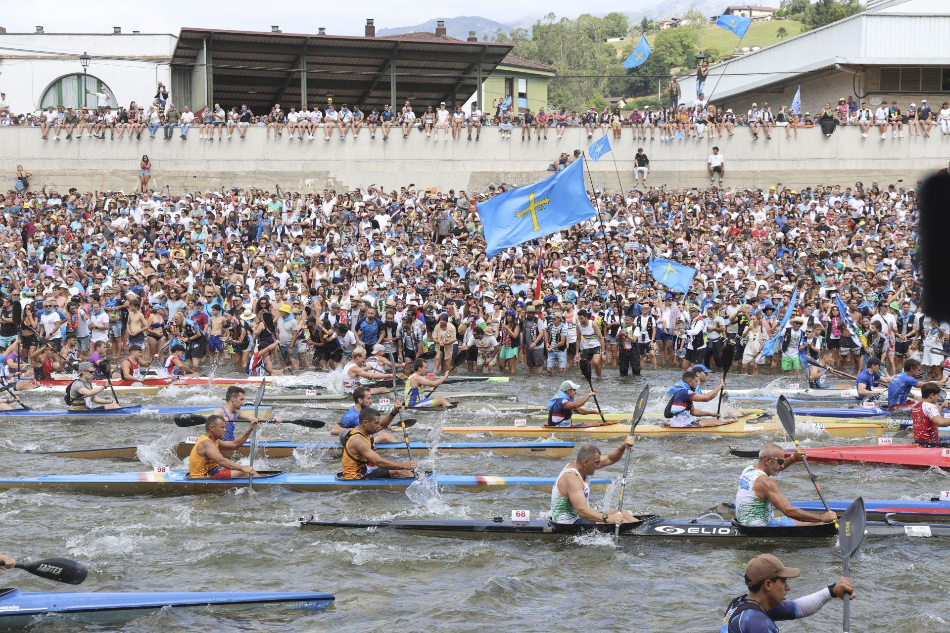 Descenso del Sella: las mejores fotos de la Fiesta de les Piragües