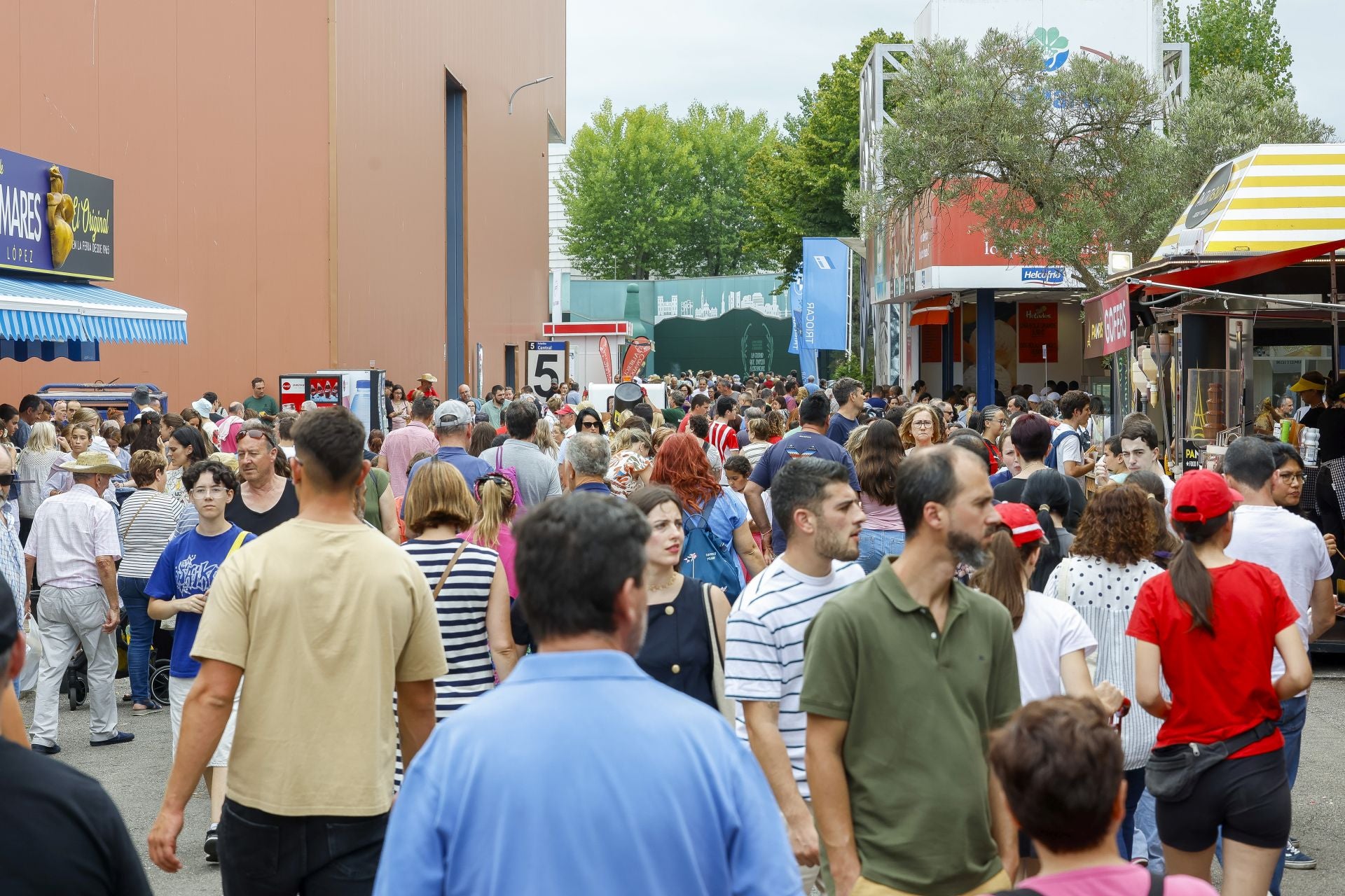 La Feria de Muestras, a rebosar este sábado