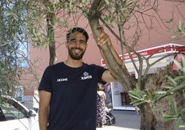 Yasser, en la Feria de Muestras de Asturias.