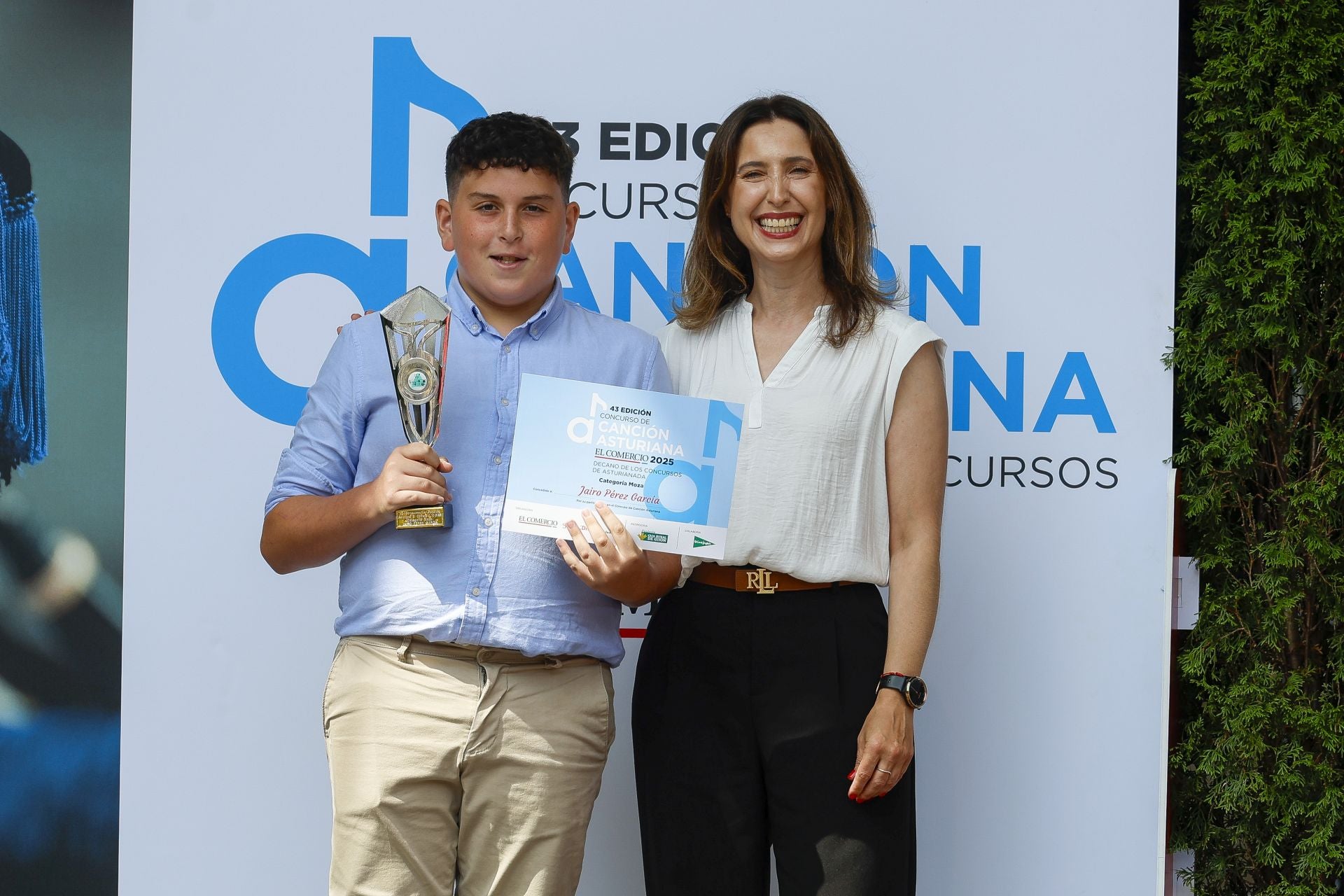 La entrega de premios del 43 Concurso de Canción Asturiana de EL COMERCIO, en imágenes