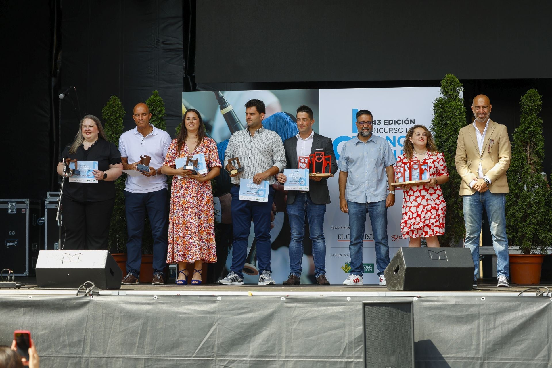 La entrega de premios del 43 Concurso de Canción Asturiana de EL COMERCIO, en imágenes