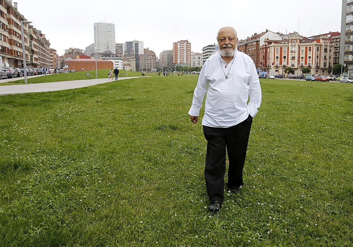 José Antonio García Santaclara, en una imagen tomada en Gijón.