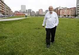 José Antonio García Santaclara, en una imagen tomada en Gijón.