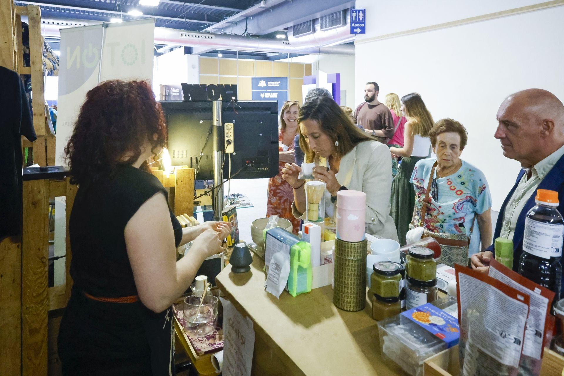 Sidra y mucho ambiente este lunes en la Feria de Muestras de Gijón