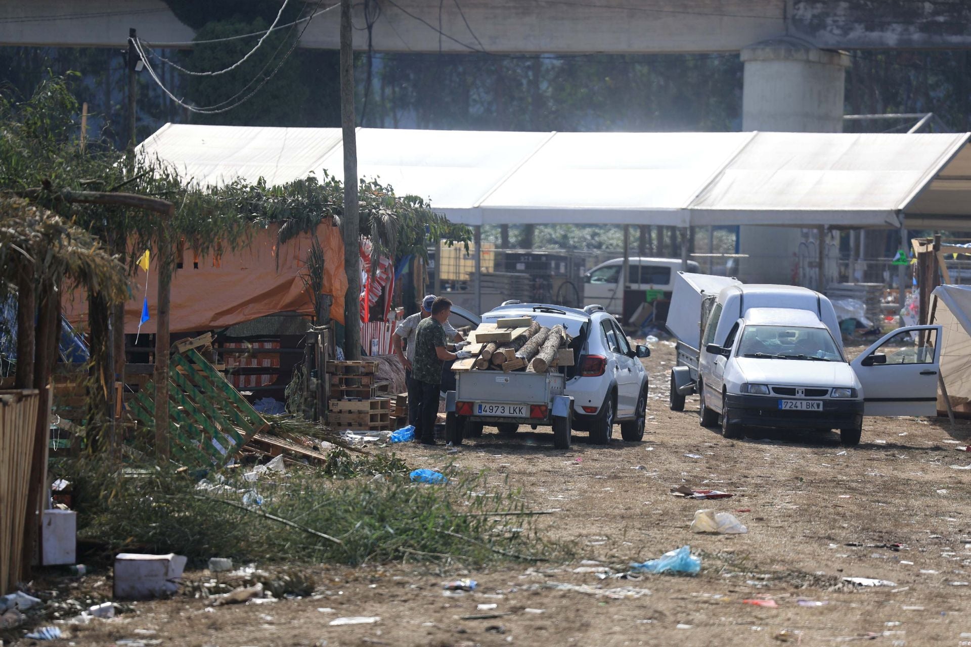 El día después del Xiringüelu: así ha quedado el prau Salcéu