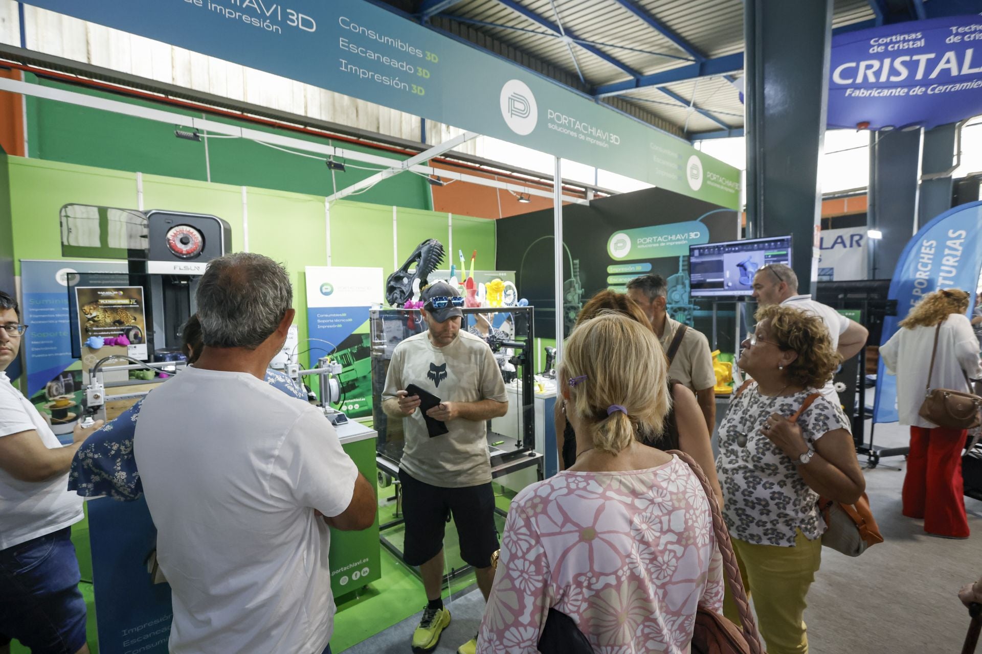 Mafalda, cultura sidrera y tecnología en la Feria Internacional de Muestras de Asturias