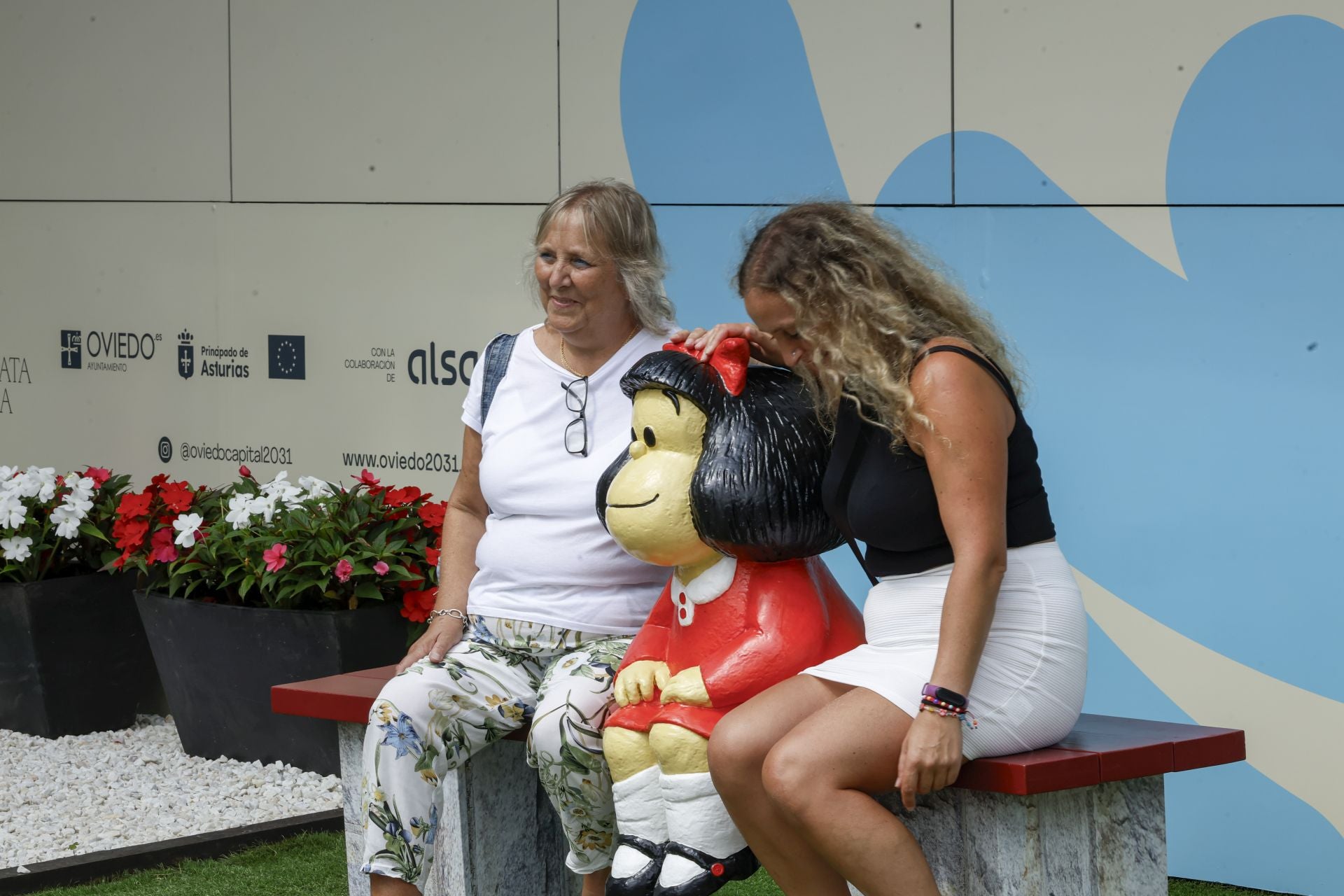 Mafalda, cultura sidrera y tecnología en la Feria Internacional de Muestras de Asturias