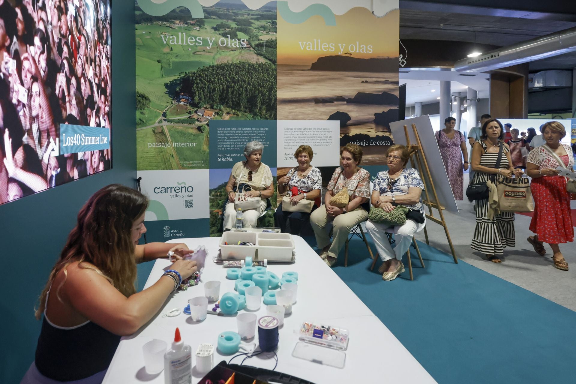 Mafalda, cultura sidrera y tecnología en la Feria Internacional de Muestras de Asturias