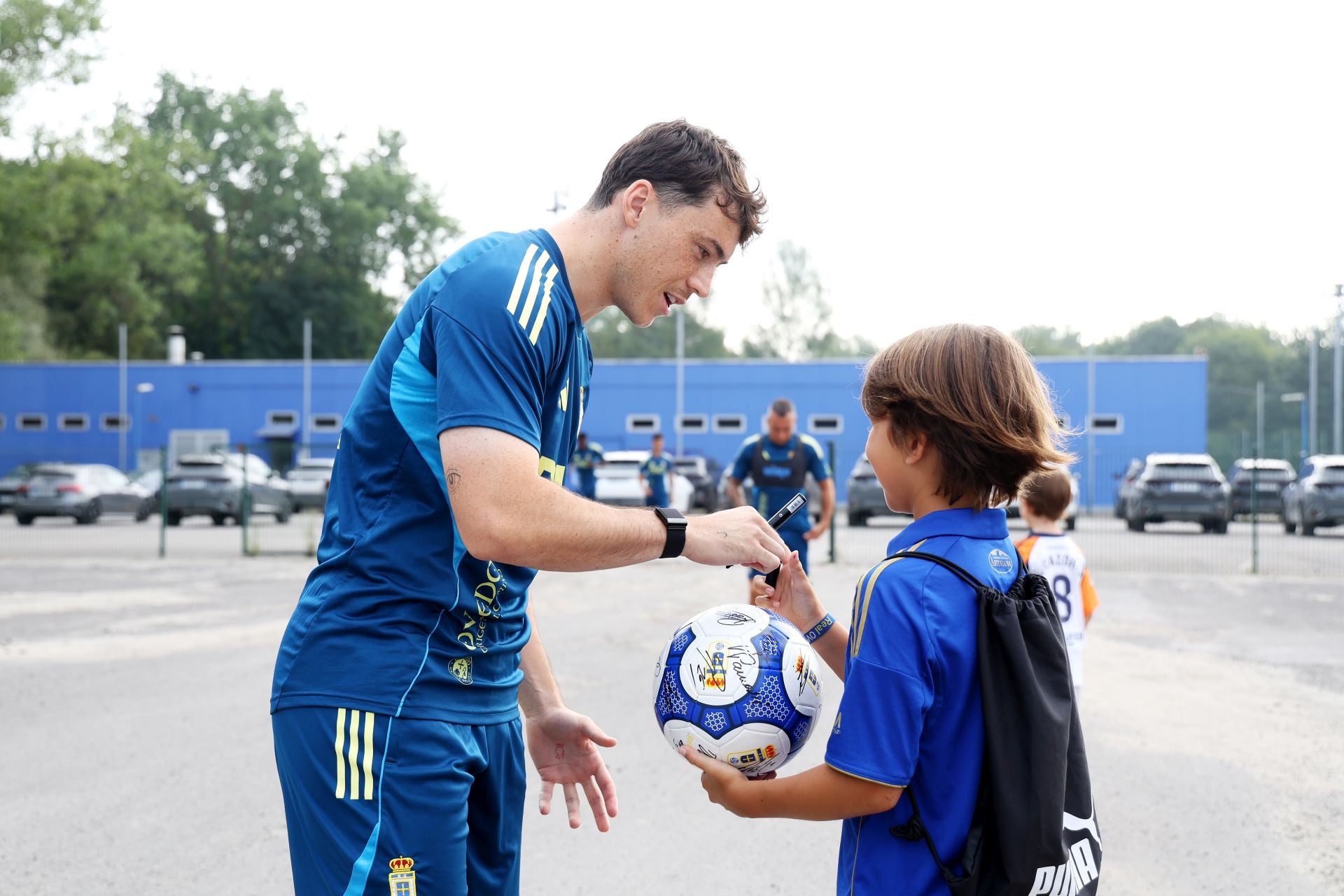 El entrenamiento del Real Oviedo de este martes, 12 de agosto, en fotos