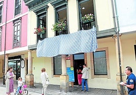 Exterior de la sinagoga judía en El Fontán.