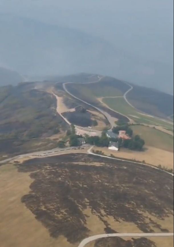 Las consecuencias de los incendios forestales en Cangas del Narcea