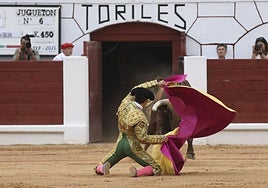 El joven maño ofreció la faena más redonda del espectáculo.