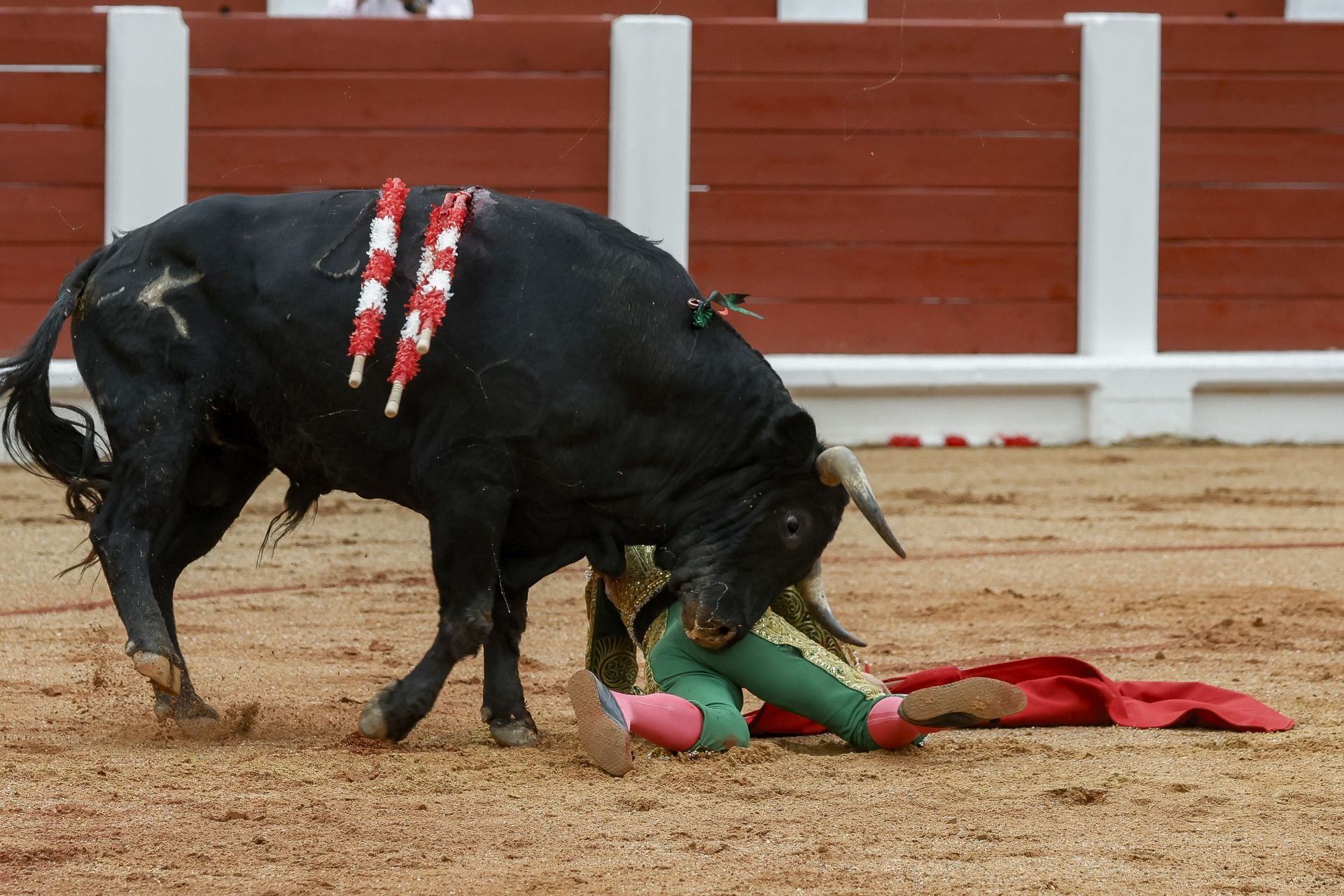 La primera corrida de la Feria de Begoña en imágenes