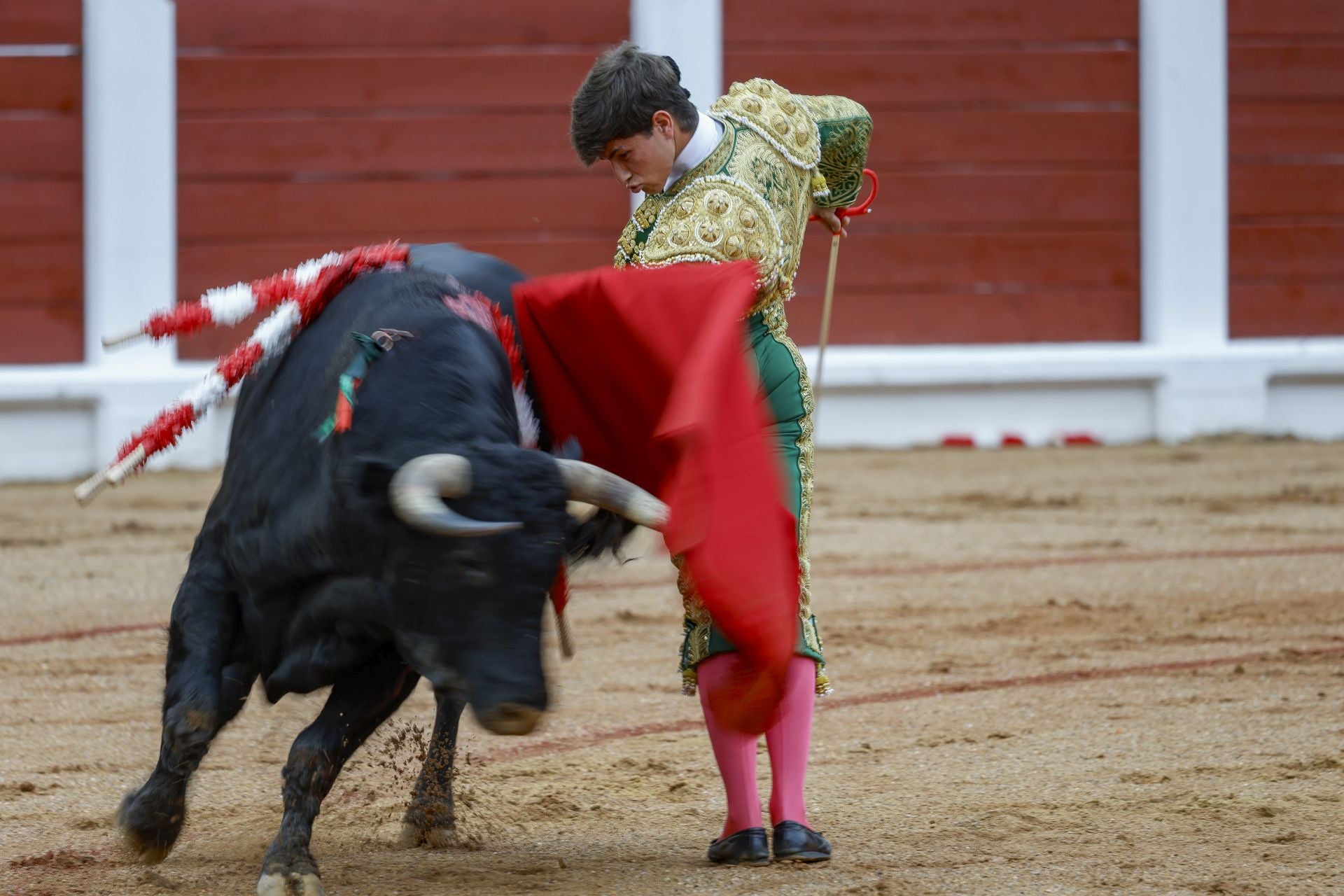 La primera corrida de la Feria de Begoña en imágenes