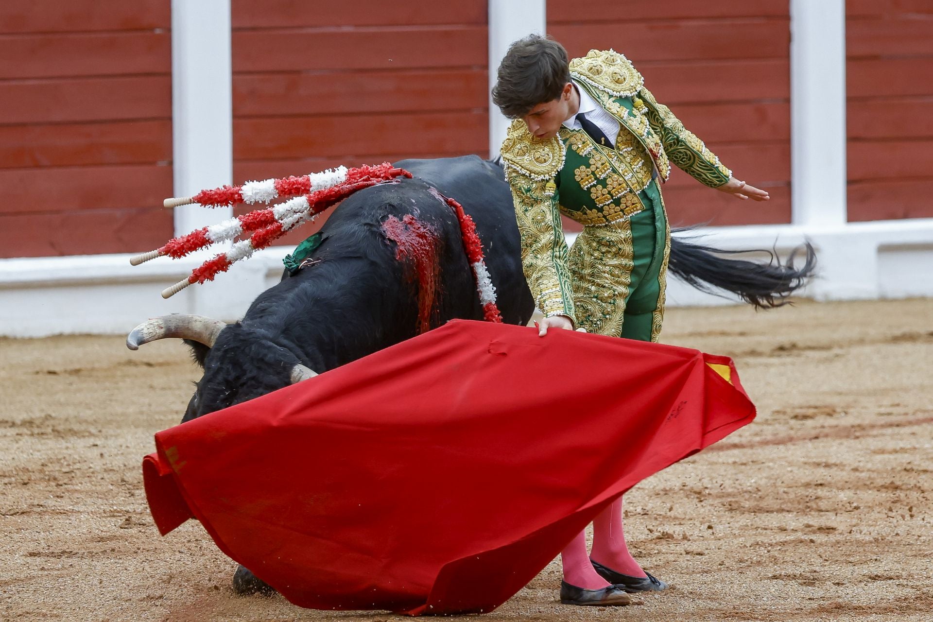 La primera corrida de la Feria de Begoña en imágenes