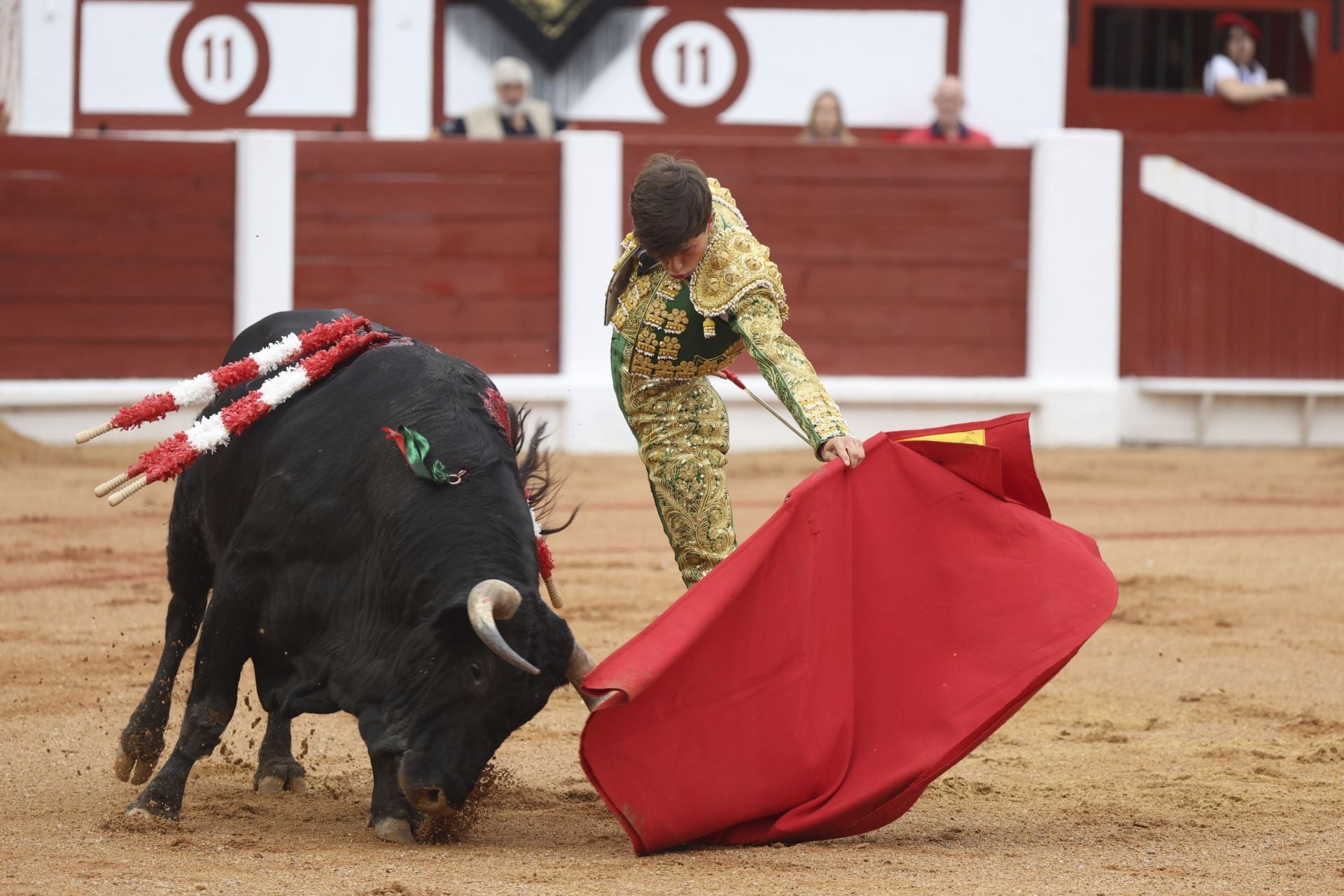 La primera corrida de la Feria de Begoña en imágenes