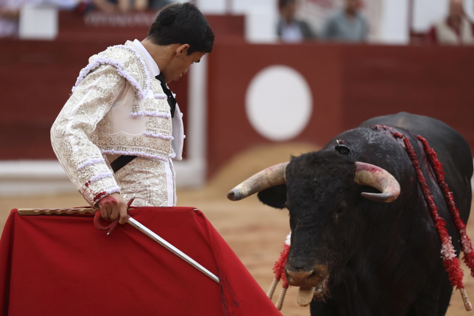 La primera corrida de la Feria de Begoña en imágenes