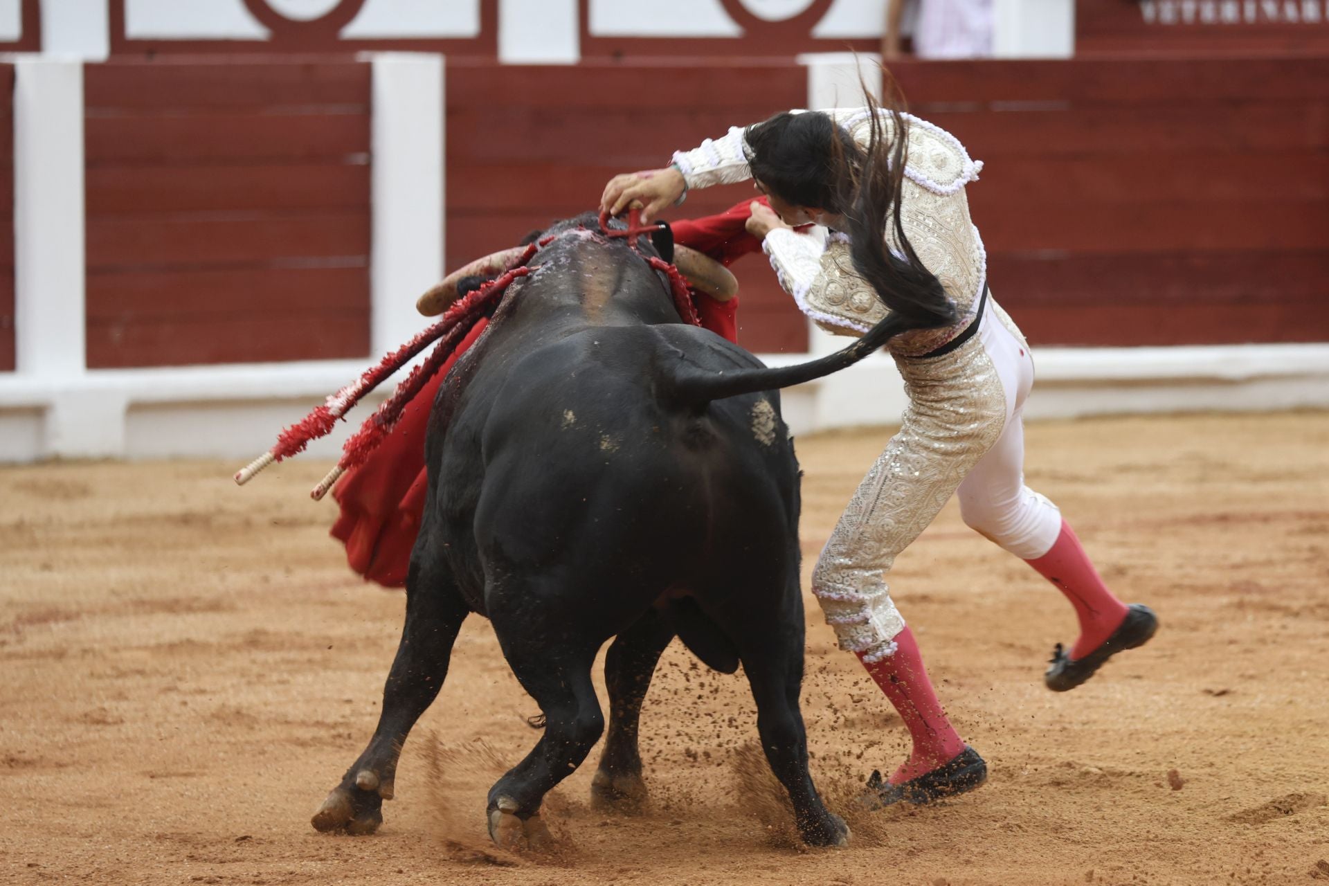 La primera corrida de la Feria de Begoña en imágenes