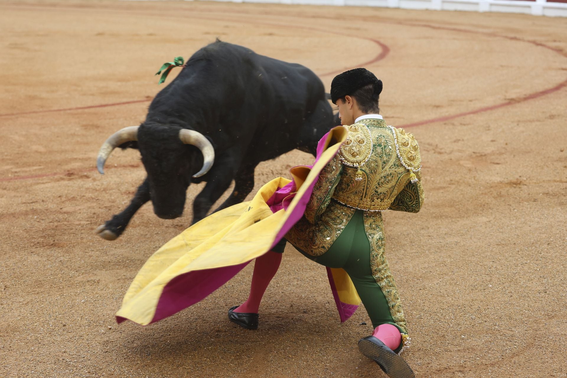 La primera corrida de la Feria de Begoña en imágenes