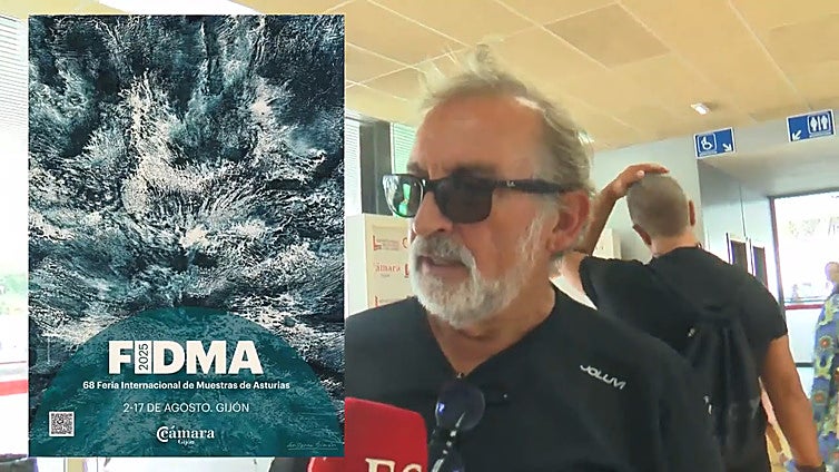 ¿Qué representa la obra del cartel de la Fidma?