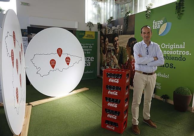 Gabriel Herrea, director del Área Norte de CCEP