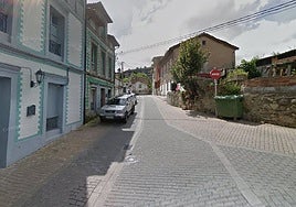 Una de las zonas afectadas por el corte de luz será el Camino de la Iglesia a Zaldua, en el barrio de Villalegre de Avilés.