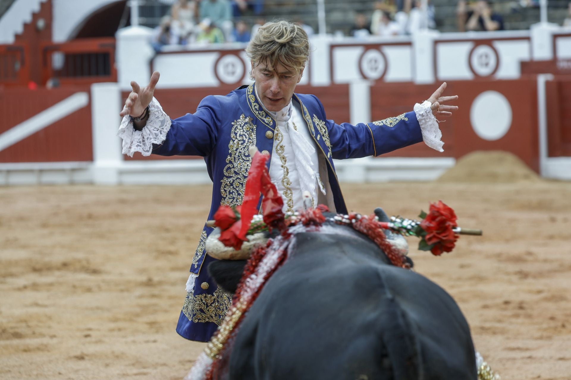 Tarde de rejones en la Feria taurina de Begoña en Gijón