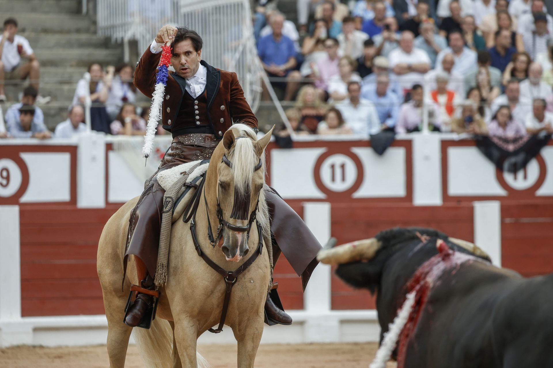 Tarde de rejones en la Feria taurina de Begoña en Gijón