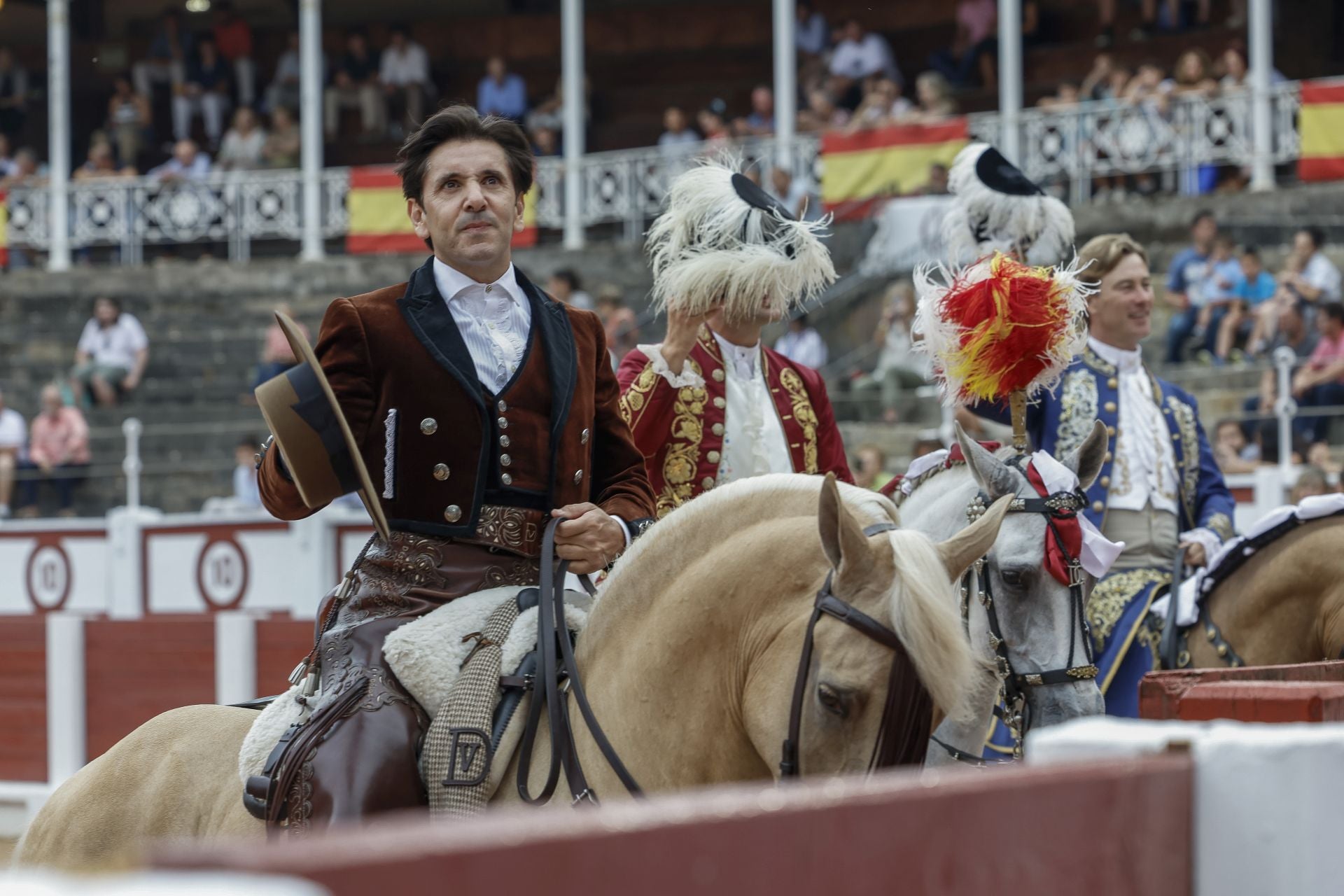 Tarde de rejones en la Feria taurina de Begoña en Gijón