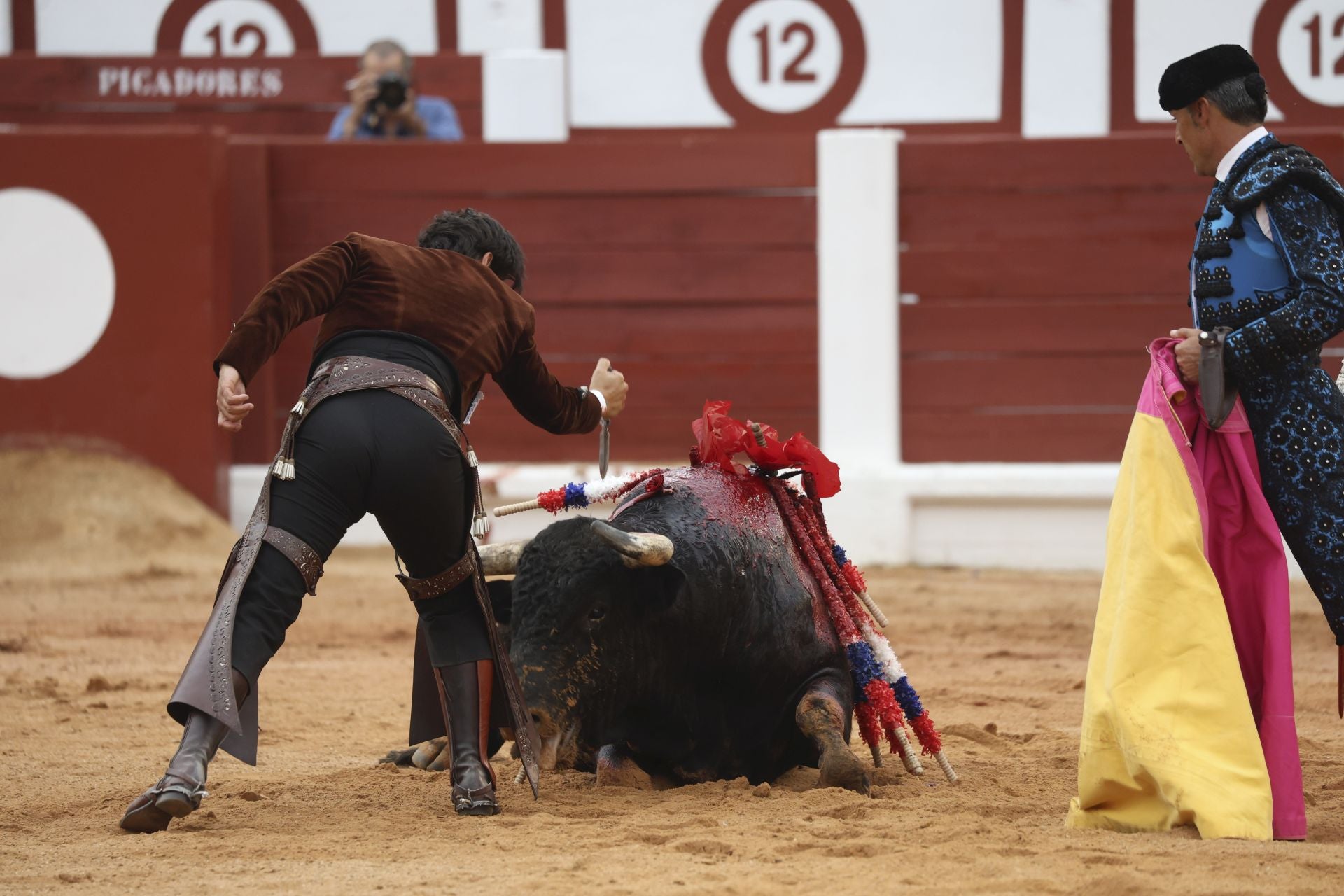 Tarde de rejones en la Feria taurina de Begoña en Gijón