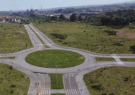 Terrenos de la ZALIA, donde Sunwafe planea ubicar su fábrica de piezas para paneles solares.