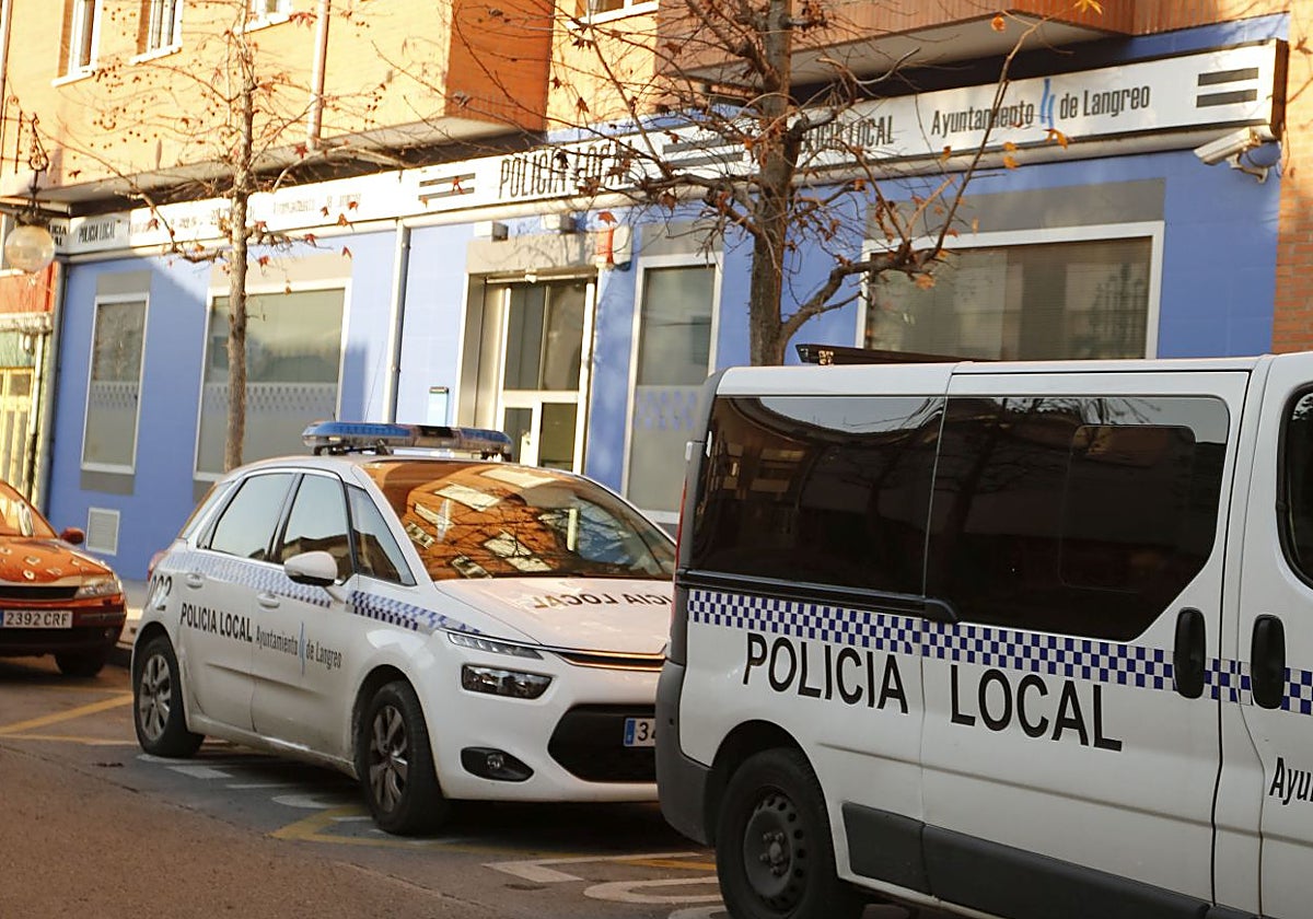 Cuartelillo de la Policía Local de Langreo.