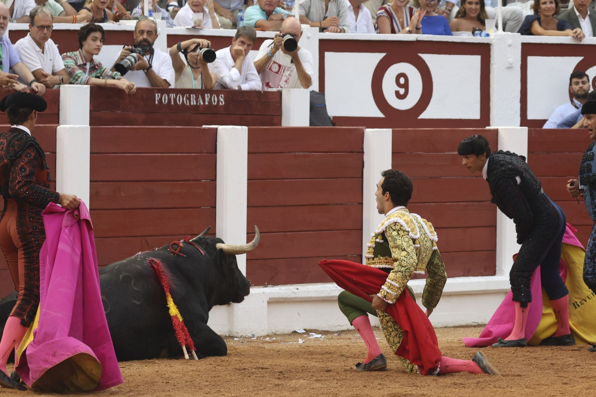 Tercera tarde de toros en la Feria de Begoña de Gijón