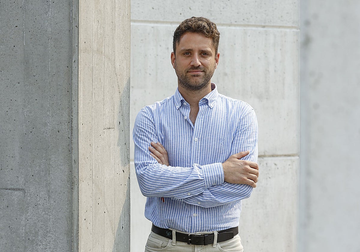 Fran del Cid, presidente de la Asociación de Jóvenes Empresarios (AJE) y CEO de Bosquia.