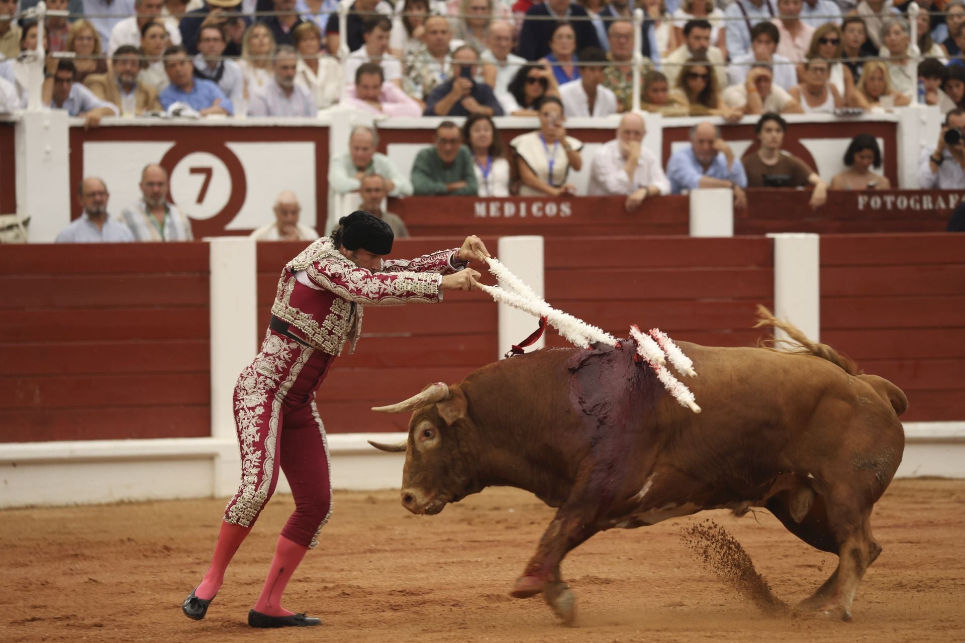 La cuarta de la Feria de Begoña de Gijón, con Fortes, Ortega y Roca Rey