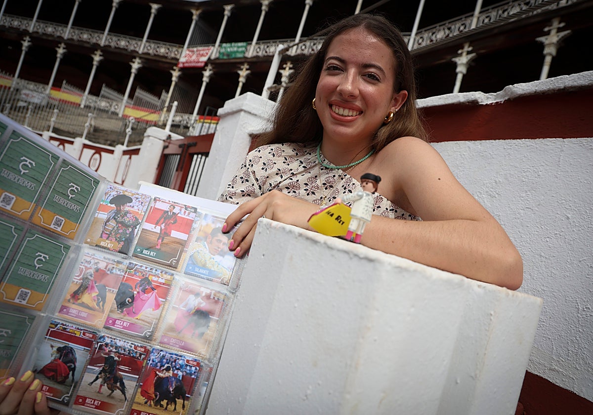 De su paso por El Bibio, la joven se lleva varias rúbricas y el recuerdo de un día precioso.