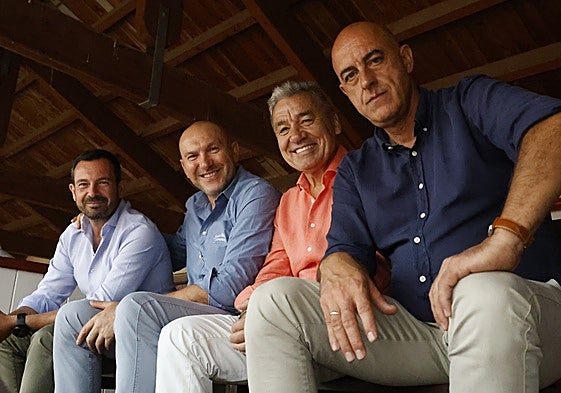 Pedro Luis Fernández, Javier Martínez, José Luis Álvarez Almeida, Pablo Buey y Ricardo Álvarez.