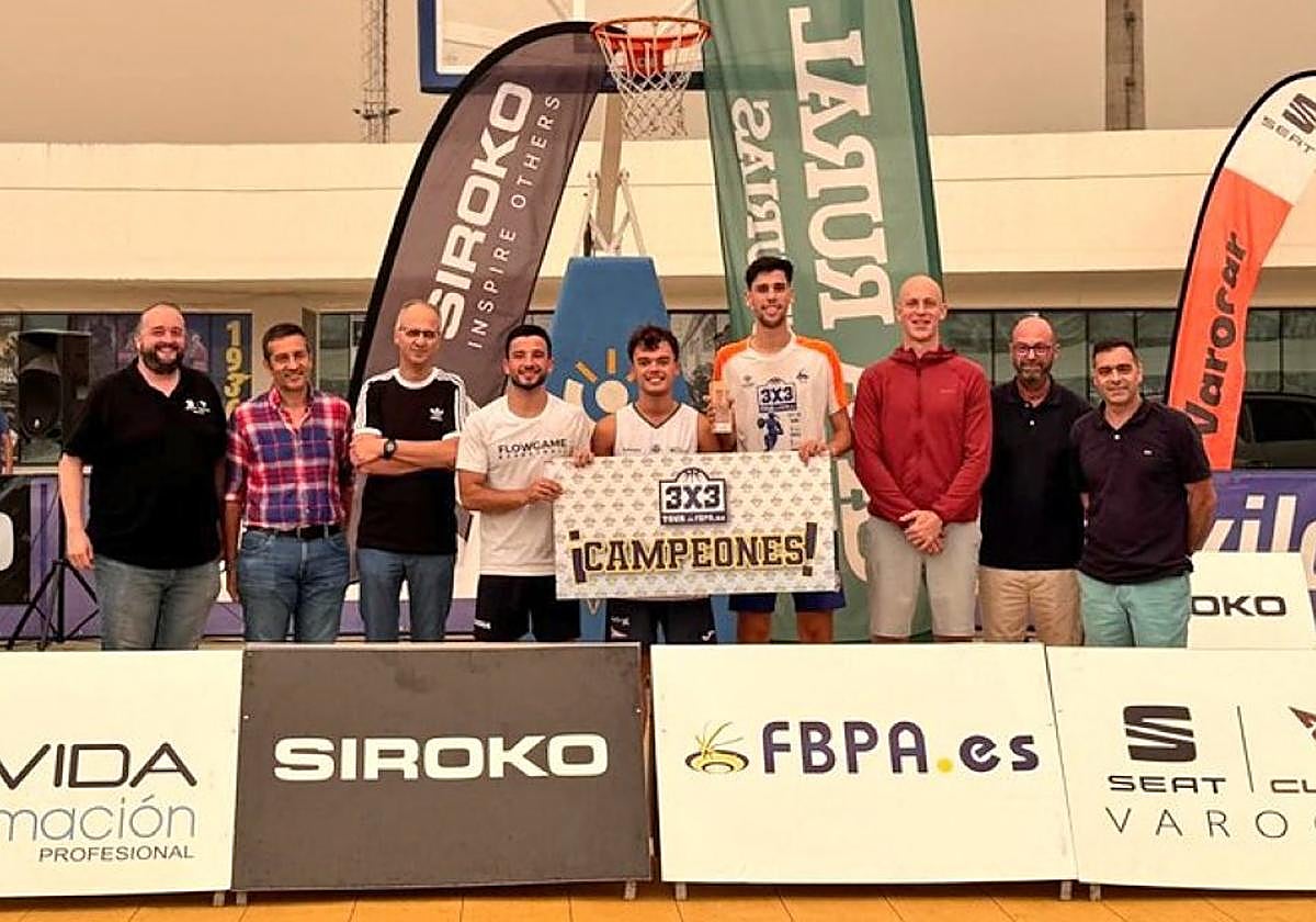 El equipo masculino de 'La Oca Remix', ganadores en Avilés.