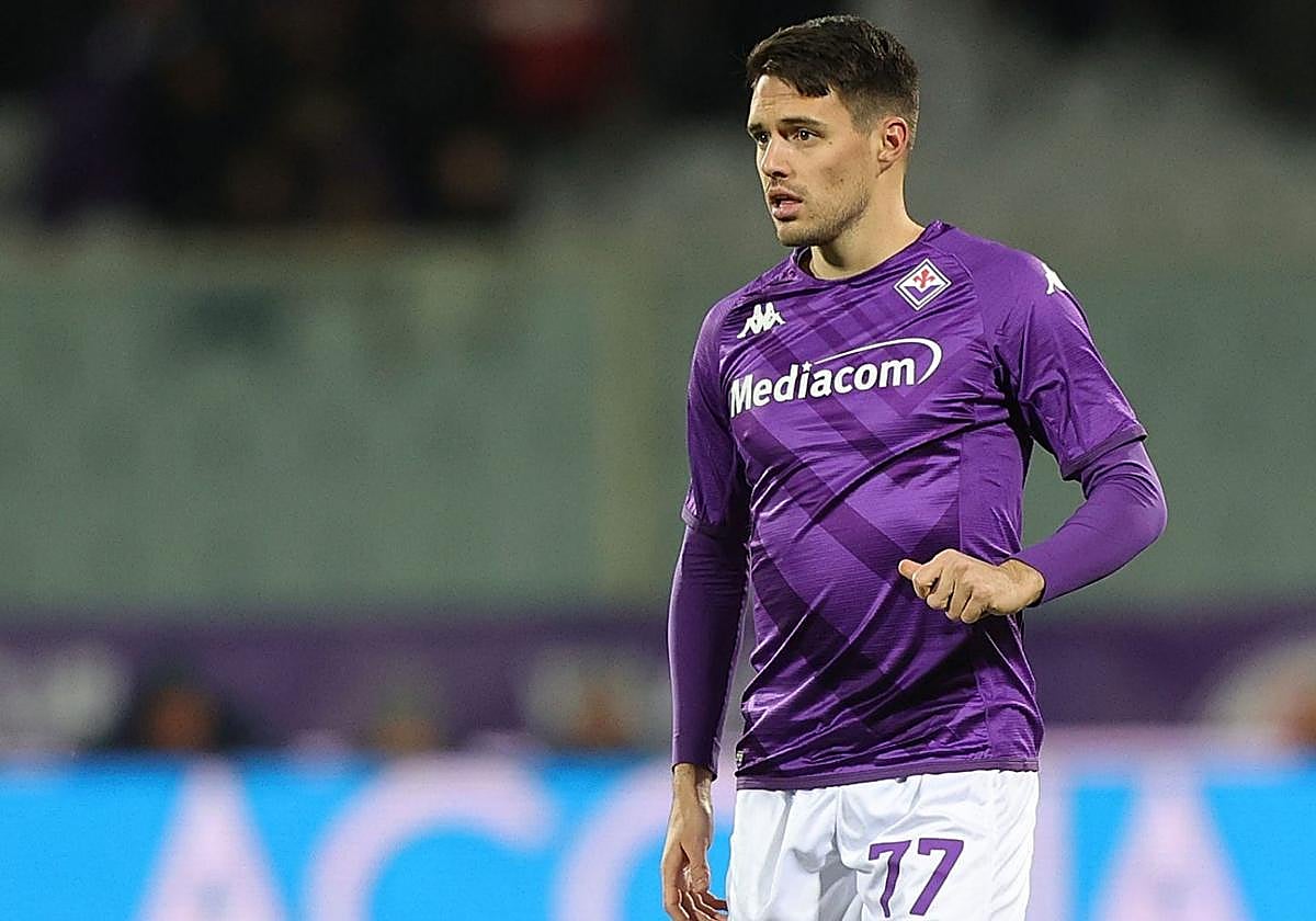 El extremo croata Josip Brekalo, en su etapa en la Fiorentina.