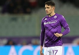 El extremo croata Josip Brekalo, en su etapa en la Fiorentina.