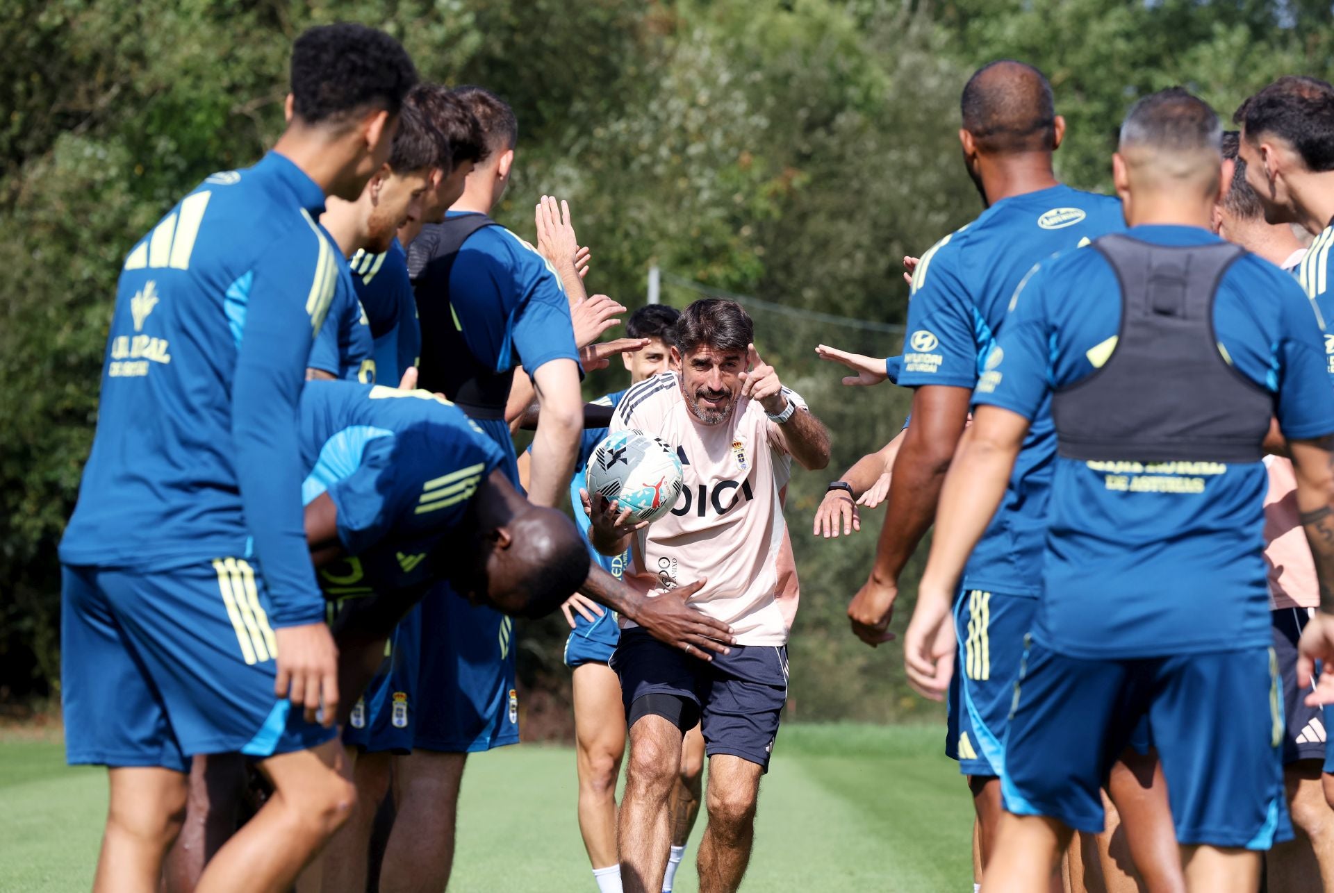 Así prepara el Real Oviedo el partido ante el Real Madrid