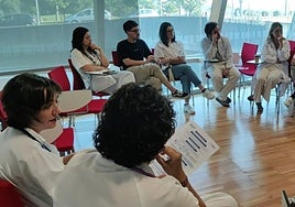 Asamblea celebrada el pasado julio para constituir la Plataforma de Médicos del Sespa.