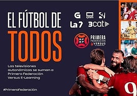 Cartel promocional de la Federación Española.