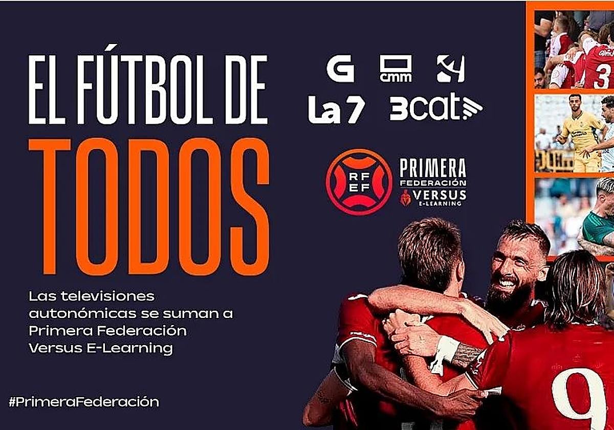 Cartel promocional de la Federación Española.