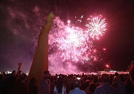 Fuegos de San Agustín de Avilés.